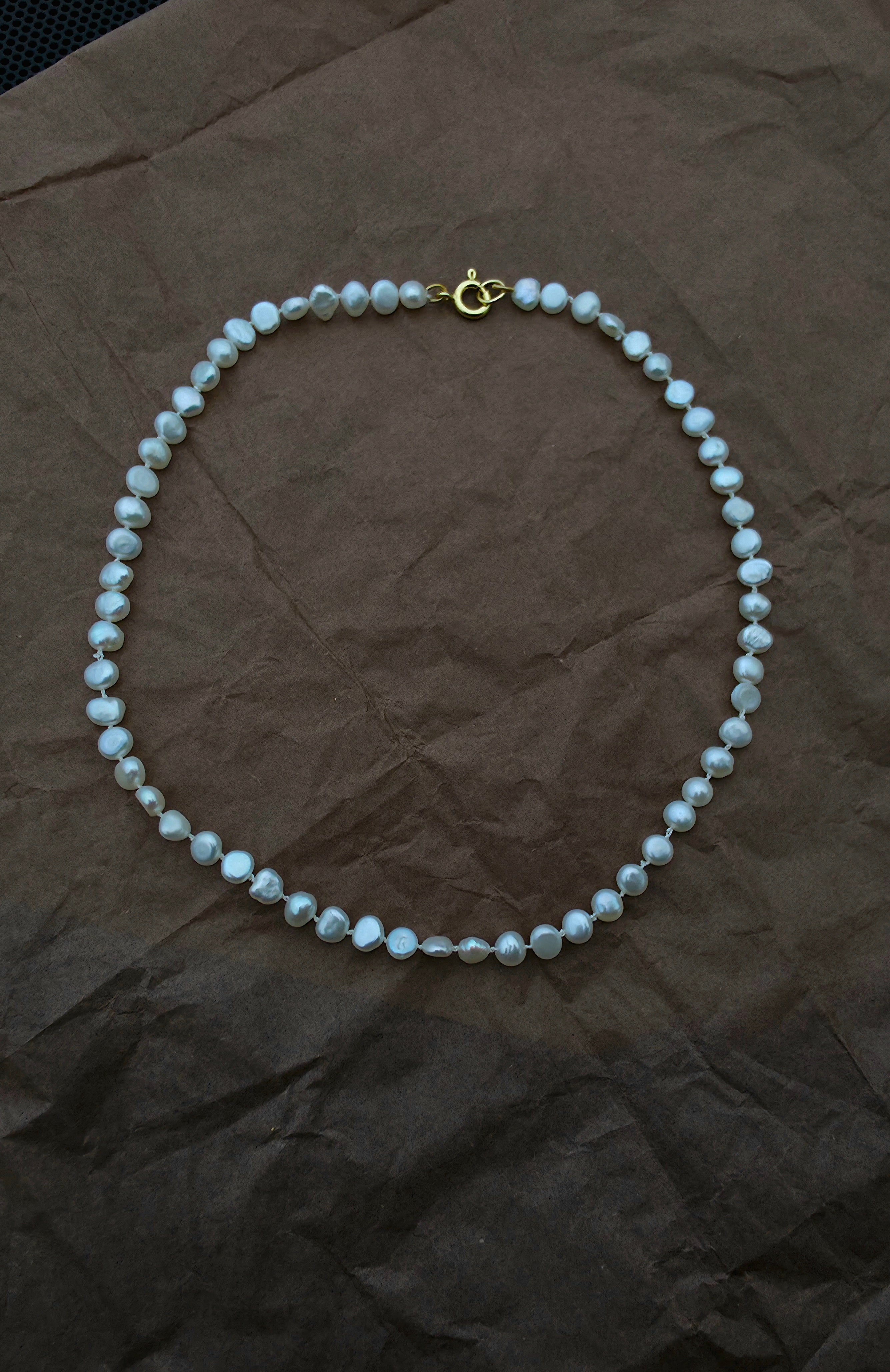 The Axis Pearl Necklace