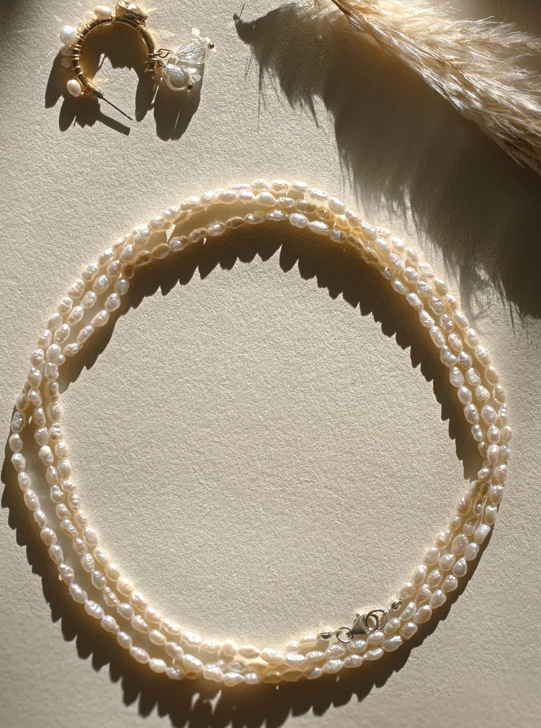 L'Anima Rice Pearl Strand
