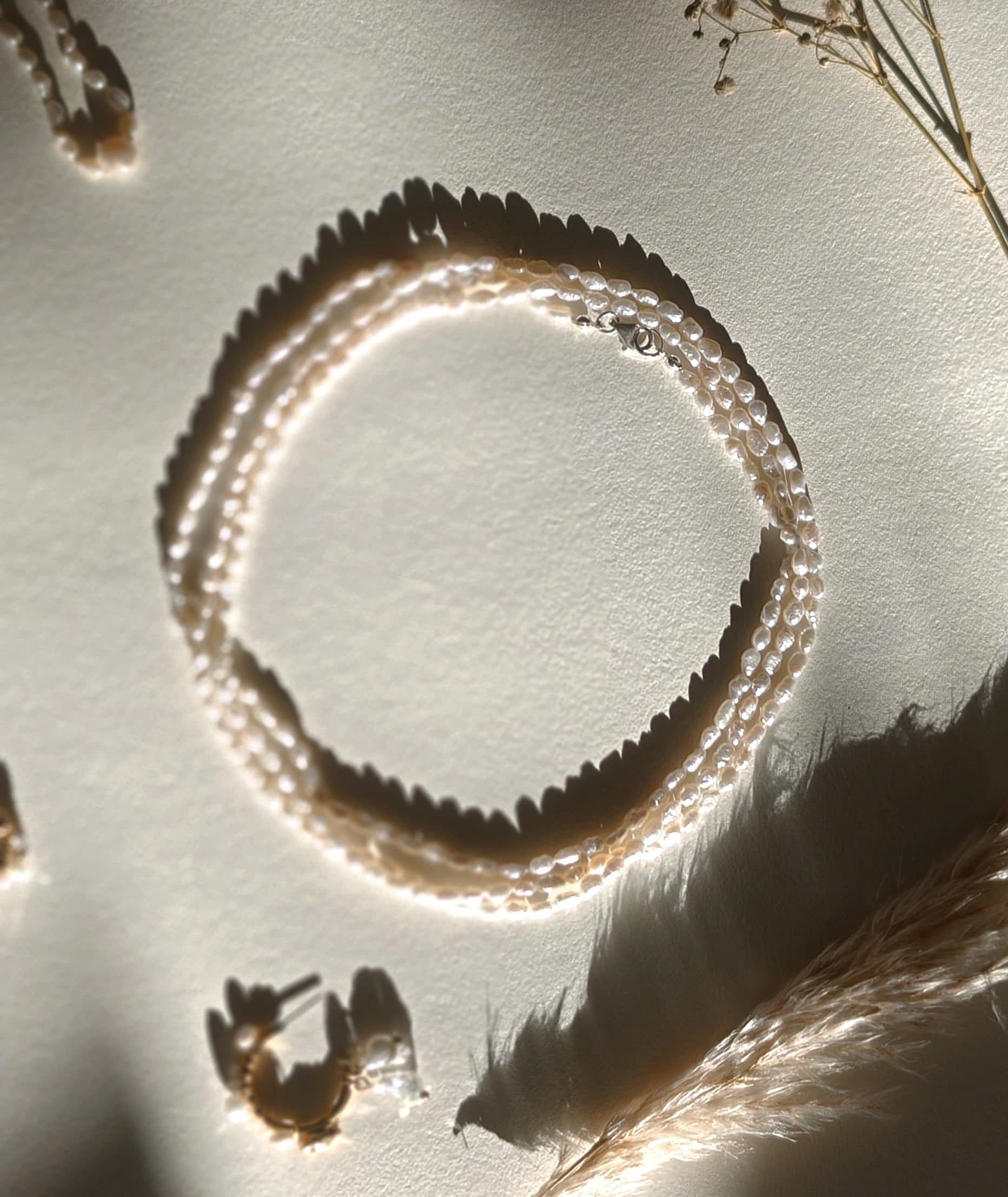 L'Anima Rice Pearl Strand