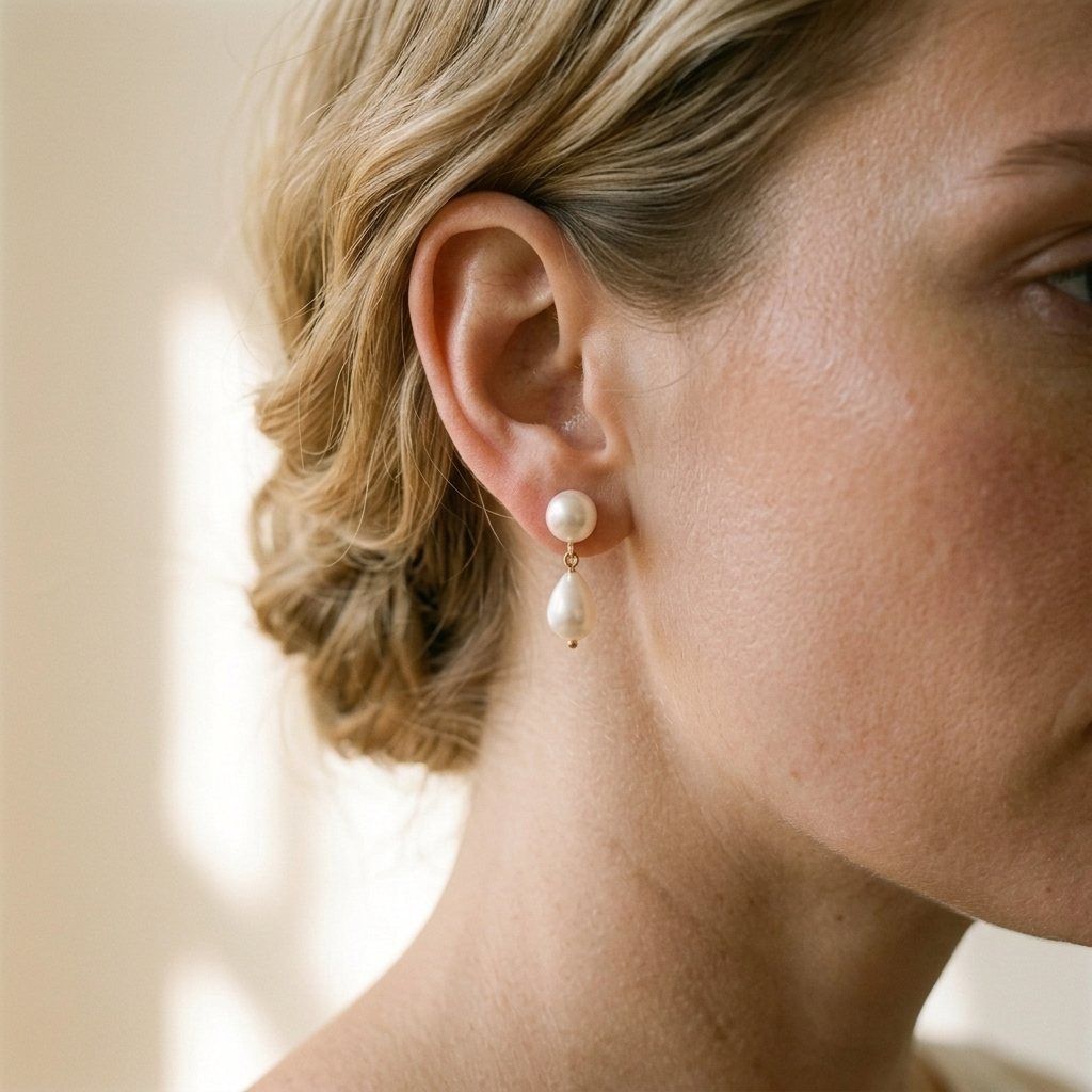 The Fornarina Pearl Studs