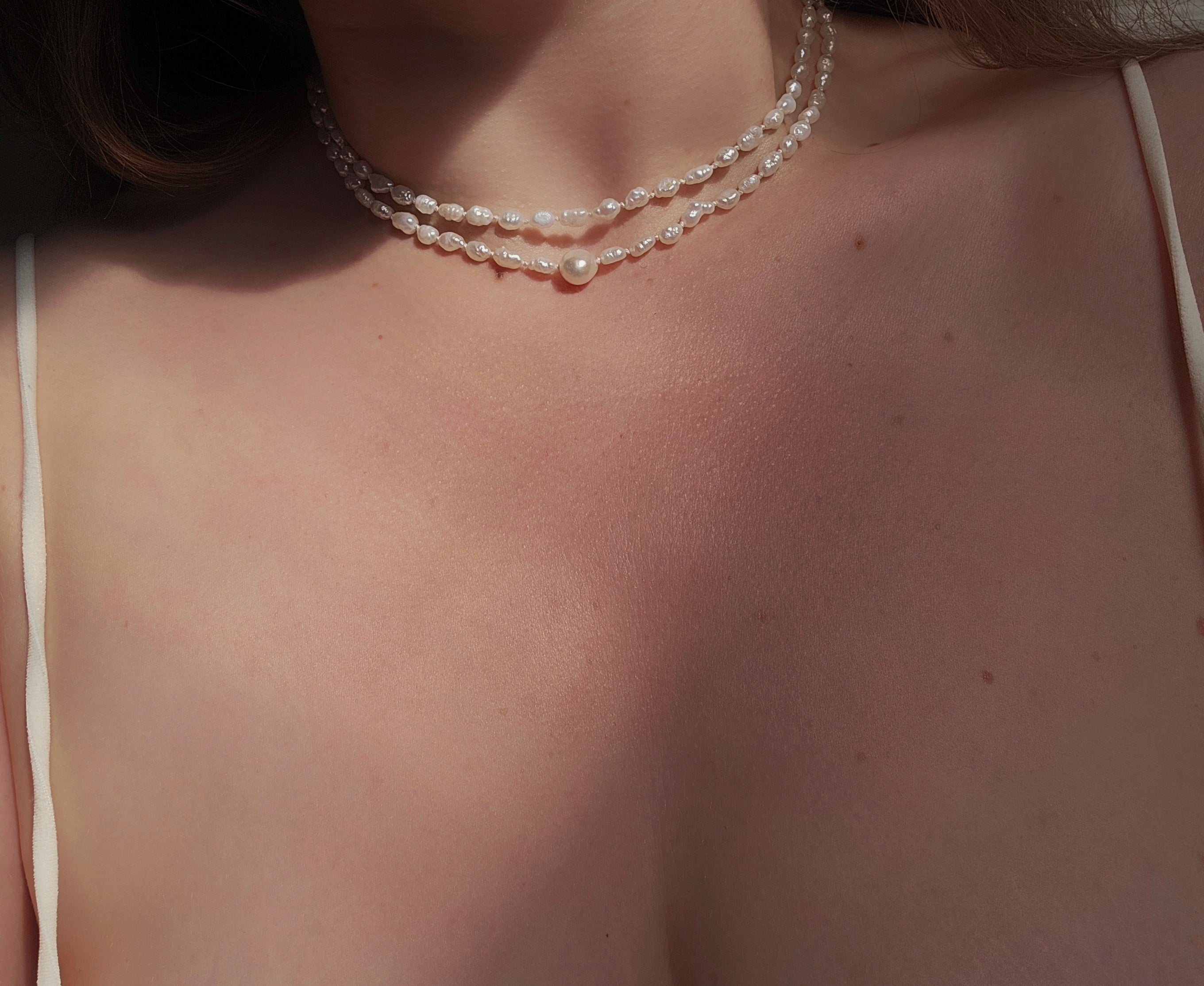 The Ethereal Keshi Pearl Choker