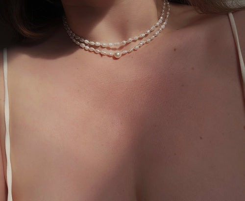 The Ethereal Keshi Pearl Choker